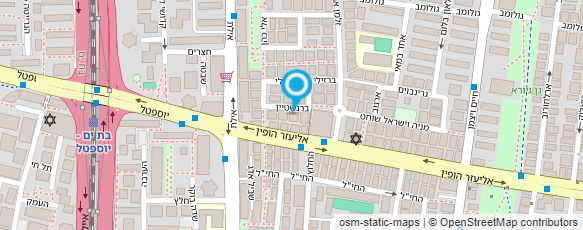 מפת הגעה אל אבליאב דודים ואינסטלציה