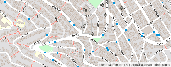 מפת הגעה אל אורפז ניסים - 24 שעות ביממה