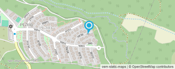 מפת הגעה אל וידר יוסי מודד מוסמך