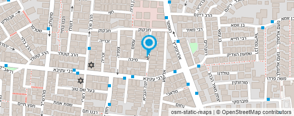 מפת הגעה אל פרחי הדגל - תנועת נוער