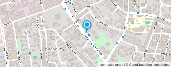 מפת הגעה אל בית שי - בוגרים