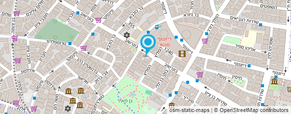 מפת הגעה אל קהילת סיני