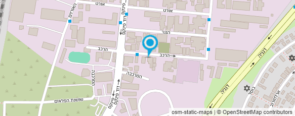 מפת הגעה אל מוסך חנן