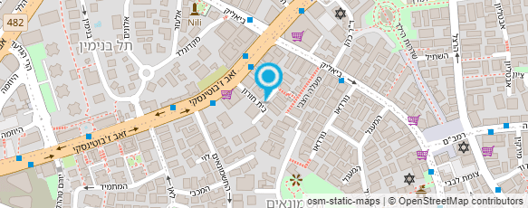 מפת הגעה אל גרוסמן אלכסנדר