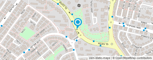 מפת הגעה אל קפה ויצמן