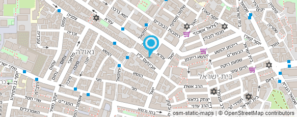 מפת הגעה אל רוזנבוים אדמור צבי