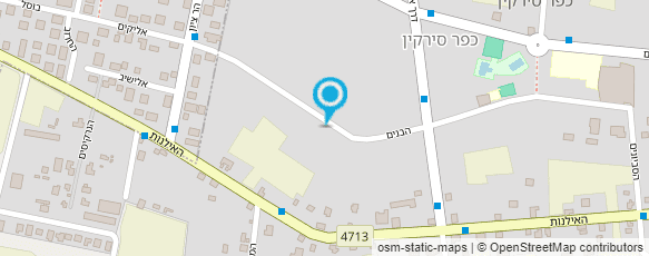 מפת הגעה אל "זן-בר" כלי עבודה בע"מ