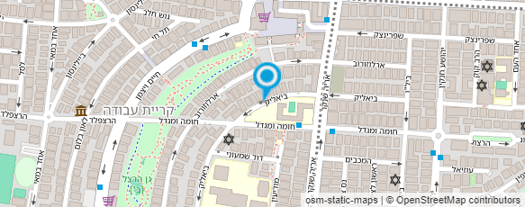 מפת הגעה אל כהן בני - מכונות