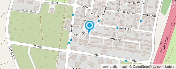 מפת הגעה אל לוין אורלי