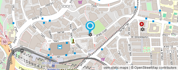 מפת הגעה אל יצחק מאיר הגר