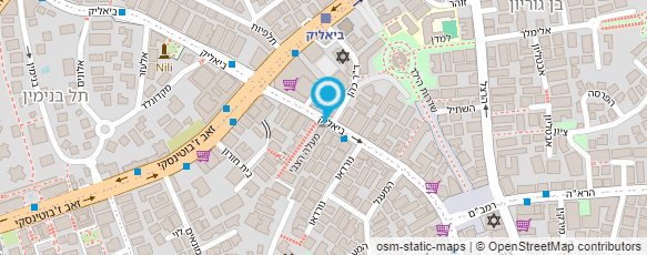 מפת הגעה אל סלון רמת גן