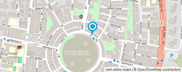 מפת הגעה אל יהודה מזרחי