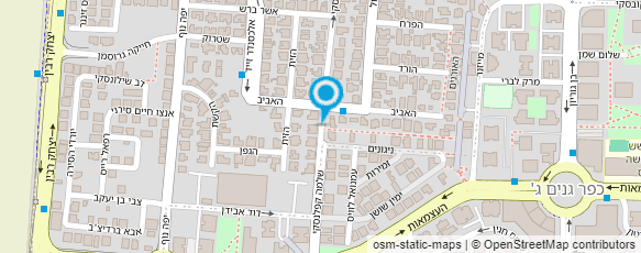 מפת הגעה אל פרופ' נוסינוביץ' משה