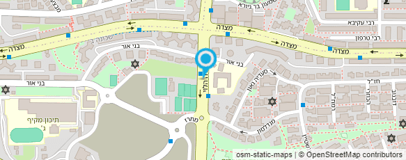 מפת הגעה אל המרכז לטניס בישראל