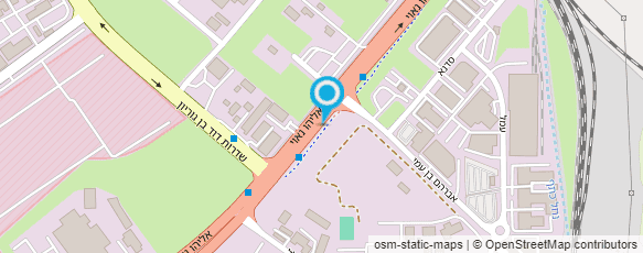 מפת הגעה אל הגברים של רתע