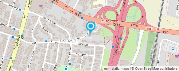 מפת הגעה אל פז השרון בע"מ