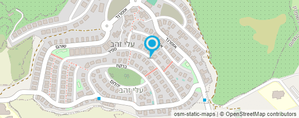 מפת הגעה אל גן גלים