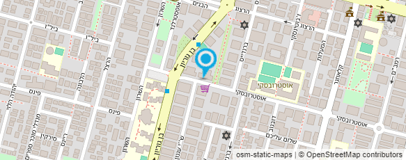 מפת הגעה אל טופ קלין - מכבסה וניקוי יבש