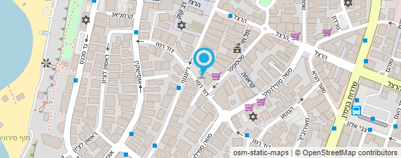 מפת הגעה אל גלזנר משה