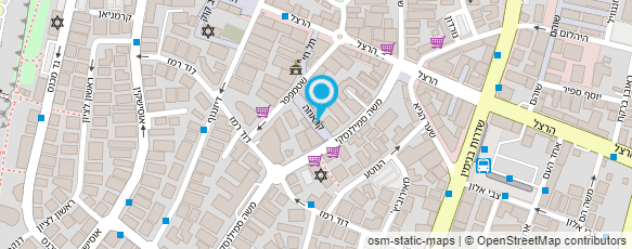 מפת הגעה אל אסטרל שעונים ותכשיטים