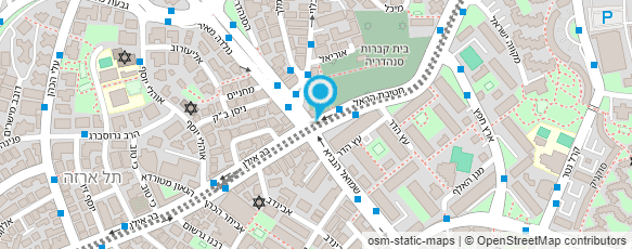 מפת הגעה אל לוי אבי