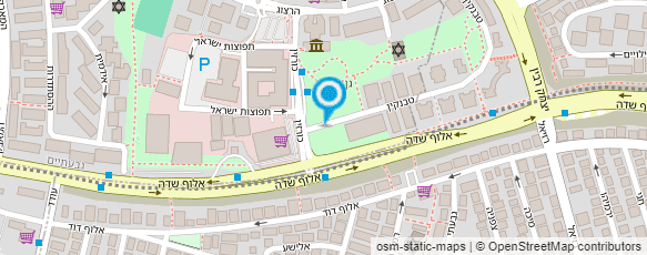 מפת הגעה אל רונן - שירותי גינון