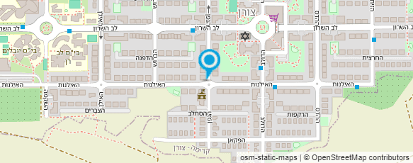 מפת הגעה אל המרפאה הוטרינרית צורן
