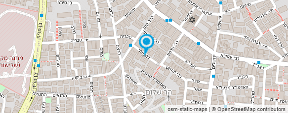 מפת הגעה אל ברנשטיין הרב משה אהרון