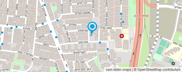 מפת הגעה אל ישיבת "מנחת יצחק" בני-ברק