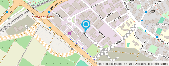 מפת הגעה אל מרכז ומכללת גישות בע"מ