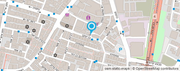 מפת הגעה אל אהל משה