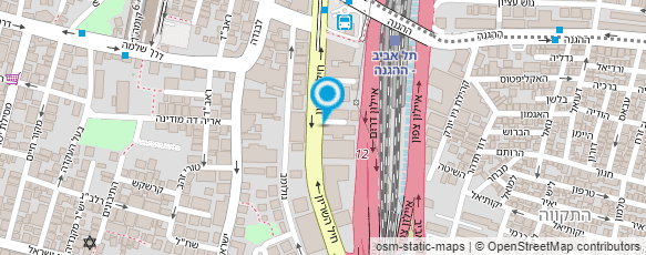 מפת הגעה אל יזדי אהרון; משרד עו"ד ונוטריון