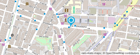 מפת הגעה אל ברנר בנימין