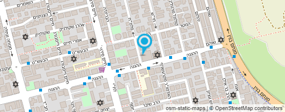 מפת הגעה אל בית אבות "גן דוד" בע"מ