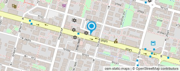 מפת הגעה אל פירות וירקות השוק