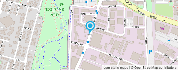 מפת הגעה אל מוסכי השרון