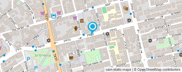 מפת הגעה אל רמי עיצוב שיער