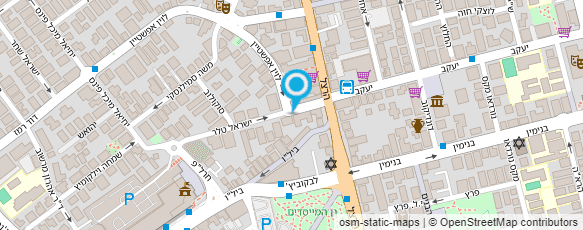 מפת הגעה אל רבינוביץ שלמה