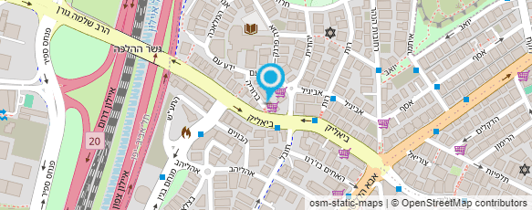 מפת הגעה אל מספרת אורלי