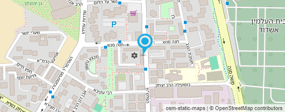 מפת הגעה אל רז הרב משה שלום רזמינסקי