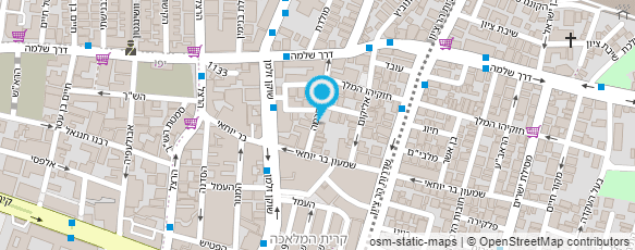 מפת הגעה אל מסגרית מלמד יצחק