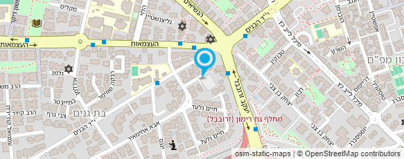 מפת הגעה אל ד"ר שפירא ראובן מפת הגעה אל ד"ר שפירא ראובן