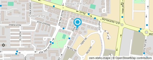 מפת הגעה אל גן אמונה