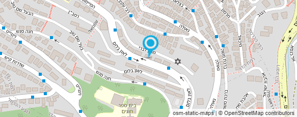 מפת הגעה אל ברודי רחל