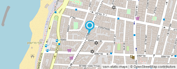 מפת הגעה אל ד"ר ברגר תמר ויורם