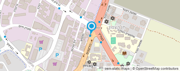 מפת הגעה אל מוסך א.א.א ברק-פחחות וצבע מפת הגעה אל מוסך א.א.א ברק-פחחות וצבע