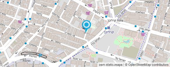 מפת הגעה אל א.ב. ספיר ציוד בנייה