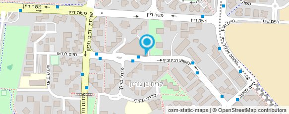 מפת הגעה אל מוניות בן גוריון בע"מ