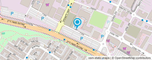 מפת הגעה אל כתר פלסטיק