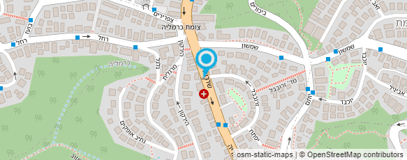 מפת הגעה אל פרופ' זערור מנשה מפת הגעה אל פרופ' זערור מנשה